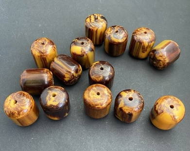 Bakelite marble beads 609g: (This lot will be shipped from our warehouse in ukraine)
