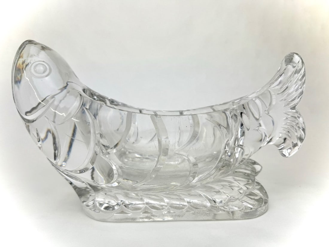 Georges Chevalier For Baccarat - Fish Table Planter (1 of 9)