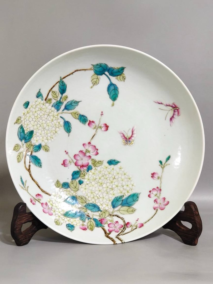 Bamboo master artificial ball flower wall plate (1 of 7)