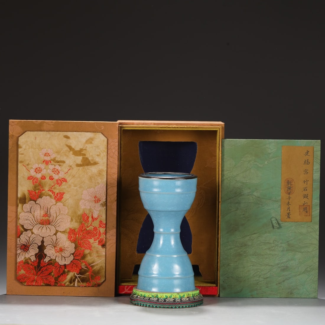 Old collection of Northern Song Dynasty Ru kiln sky blue glaze ice pattern silver mouth large waist (1 of 8)