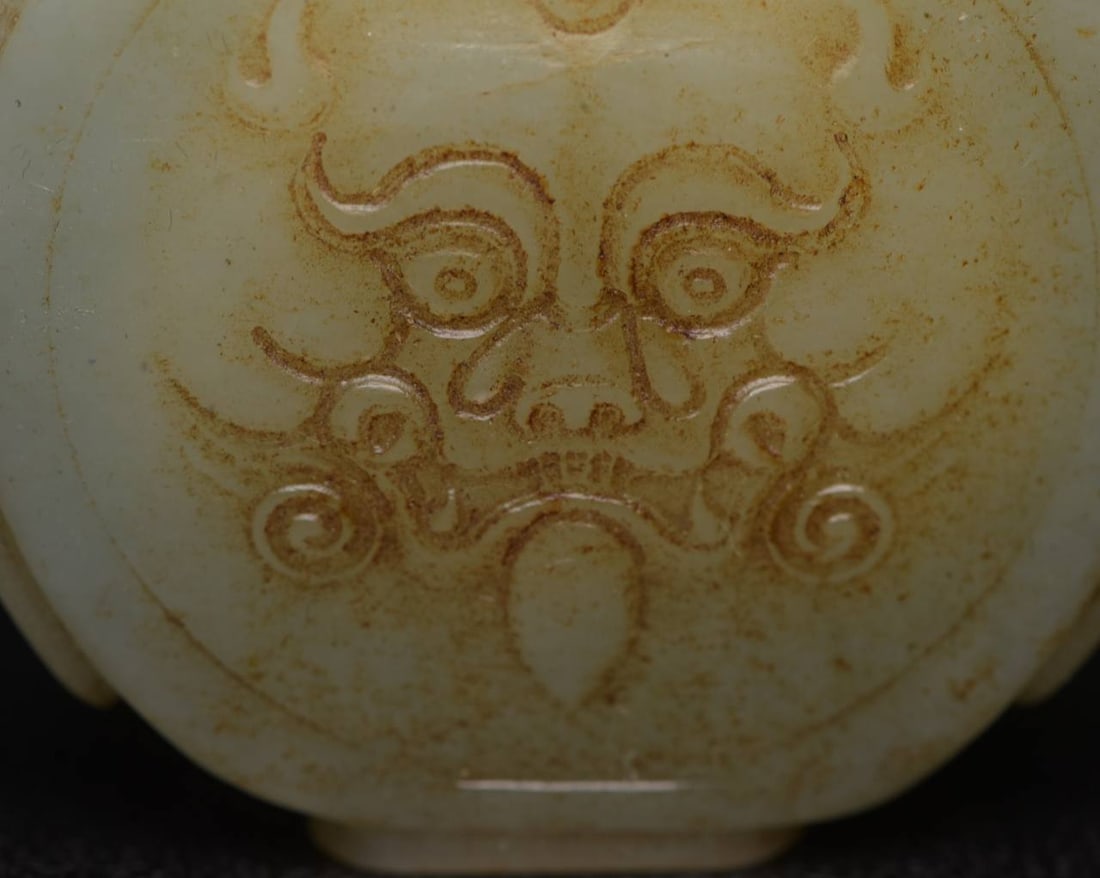 Hetian Jade Snuff Bottle - 8