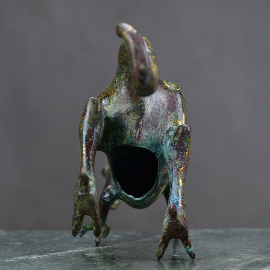 Gilded Dragon Vase - 2