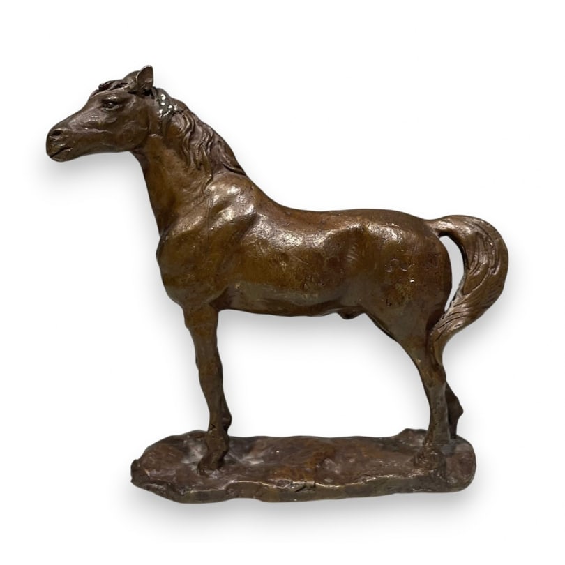 20th century Bronze horse (1 of 2)