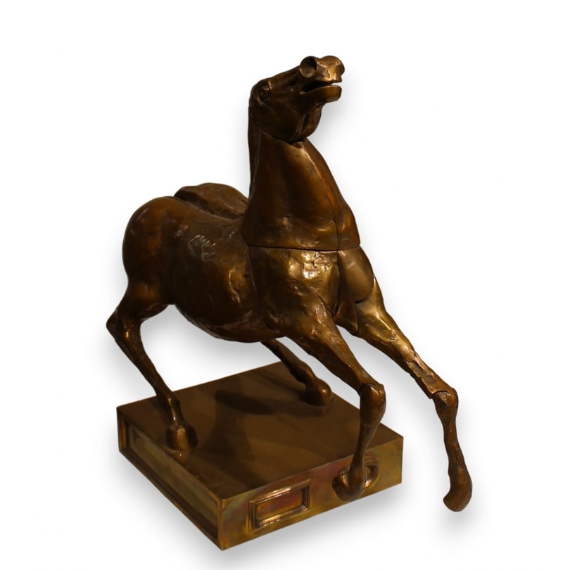 Bronze "Standing Horse" signed BERROCAL (1 of 4)