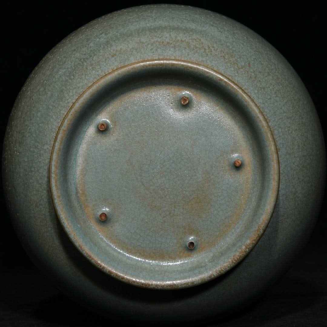 Ru ware string-patterned vase, - 4