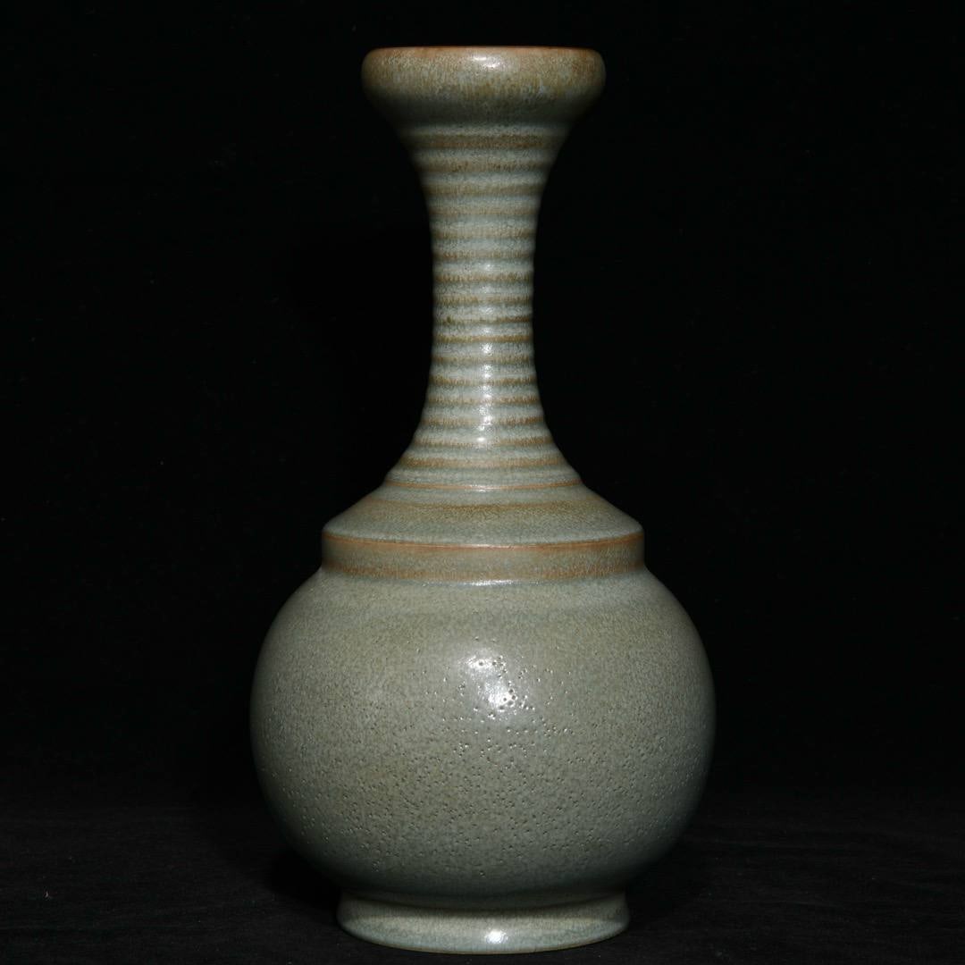 Ru ware string-patterned vase, - 5