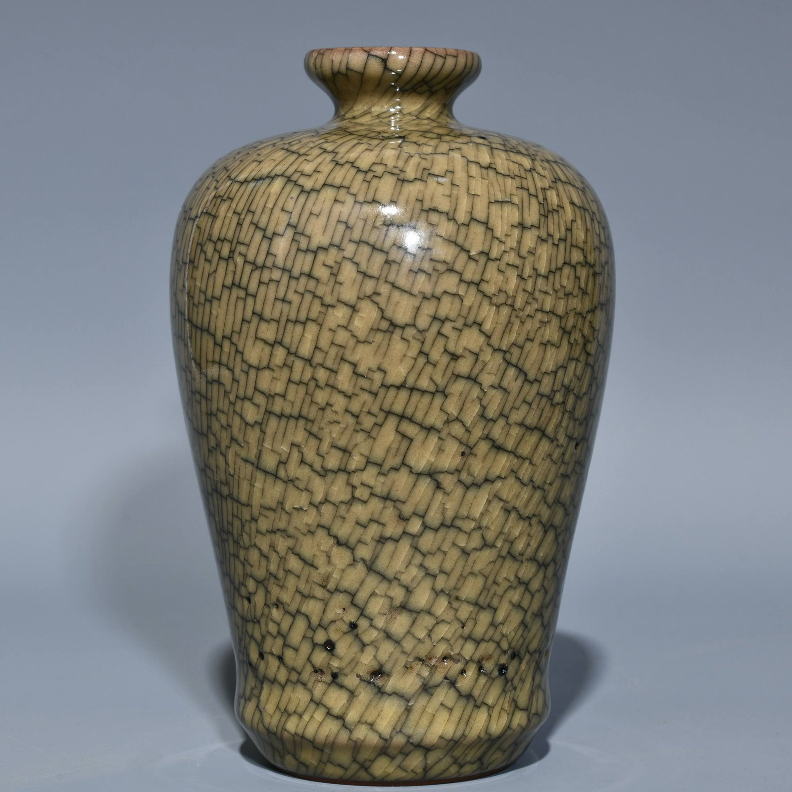 A Song Dynasty Ge ware plum vase (1 of 9)