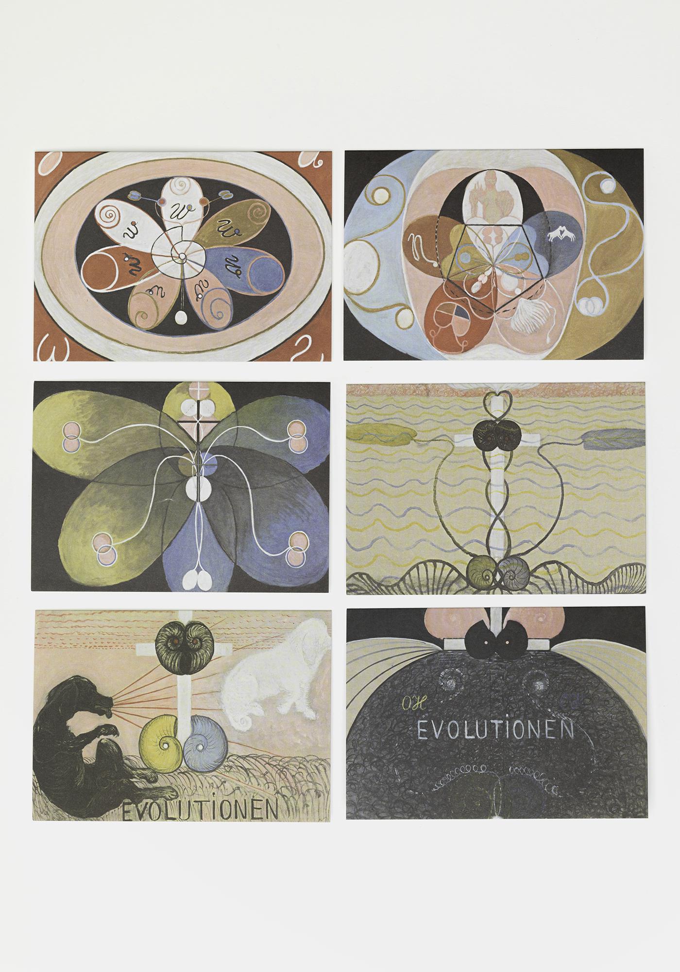 Hilma af Klint Set of 6 Prints (1 of 1)
