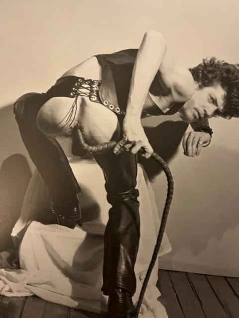 Robert Mapplethorpe "Self Portrait, 1978": Robert Mapplethorpe (1946-1989) was an American photographer, known for his provocative and controversial black-and-white photographs that often explored themes of sexuality, gender identity, and the