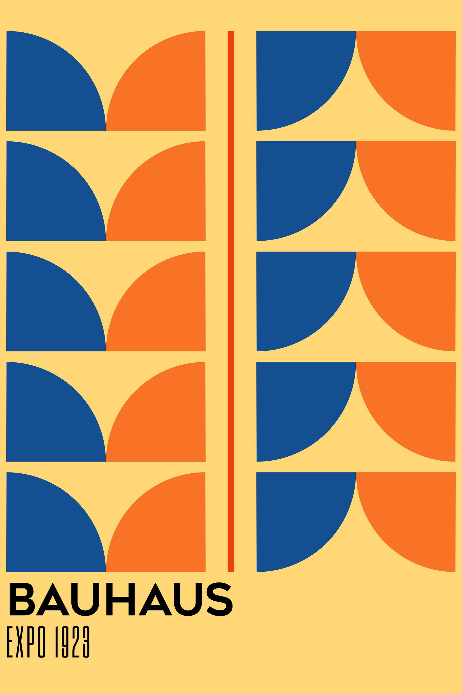 Bauhaus School "Expo, 1923" Print (1 of 1)