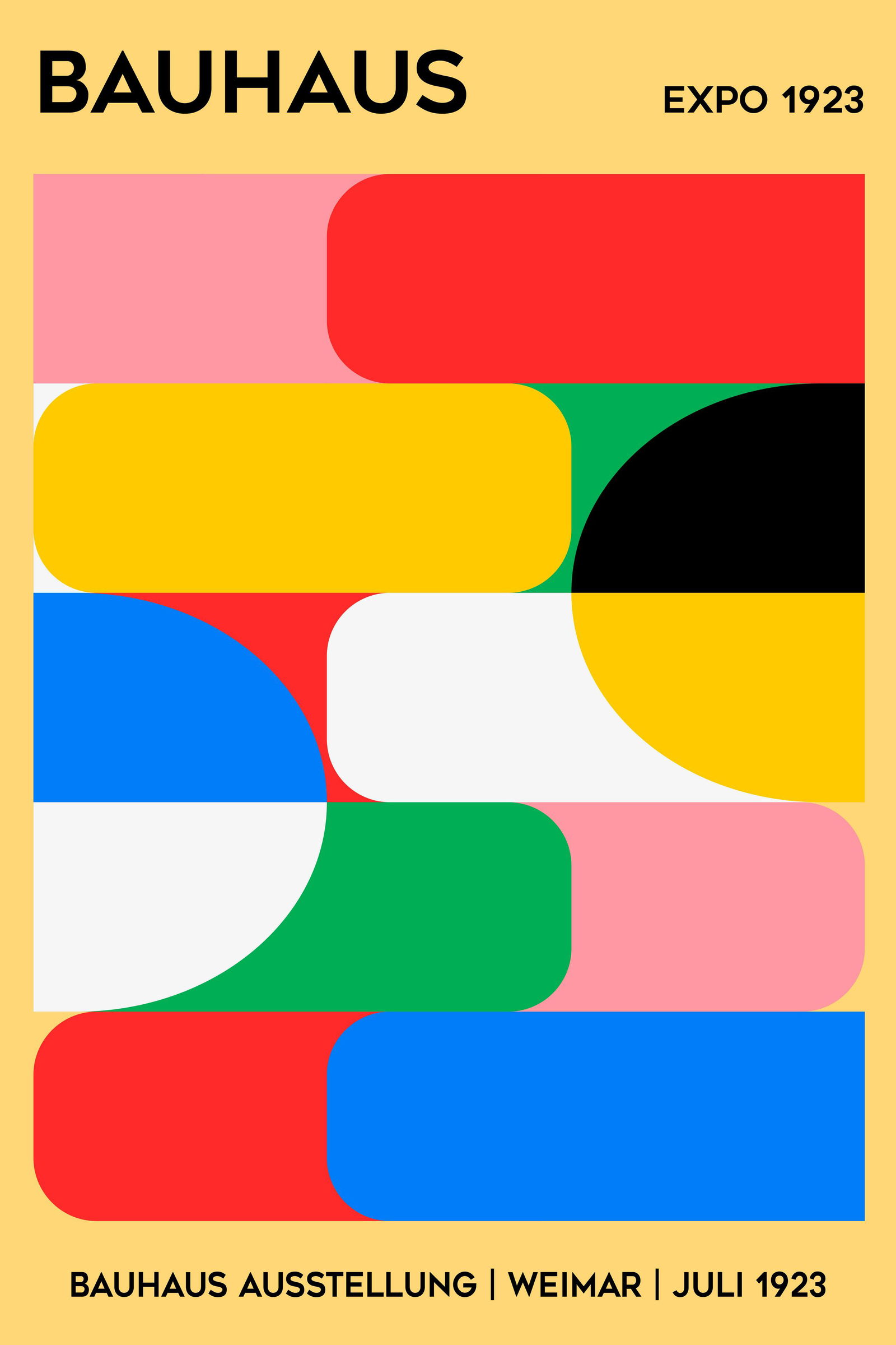 Bauhaus School "Expo, 1923" Print (1 of 1)