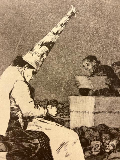 Francisco Goya "Aquellos Pollos" Print. (1 of 6)