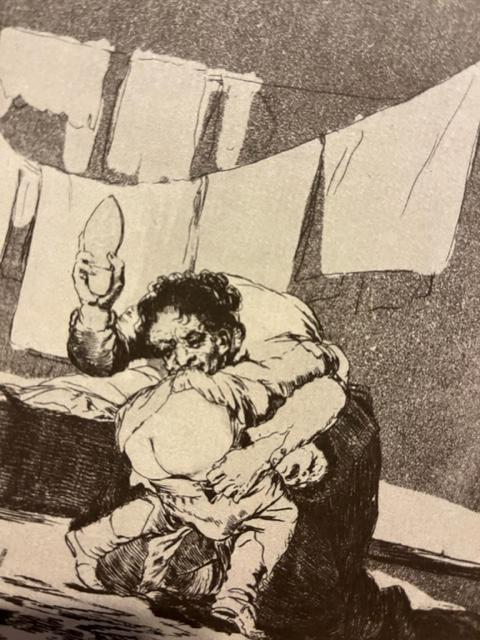 Francisco Goya "Si quebro el cantaro" Print. (1 of 6)