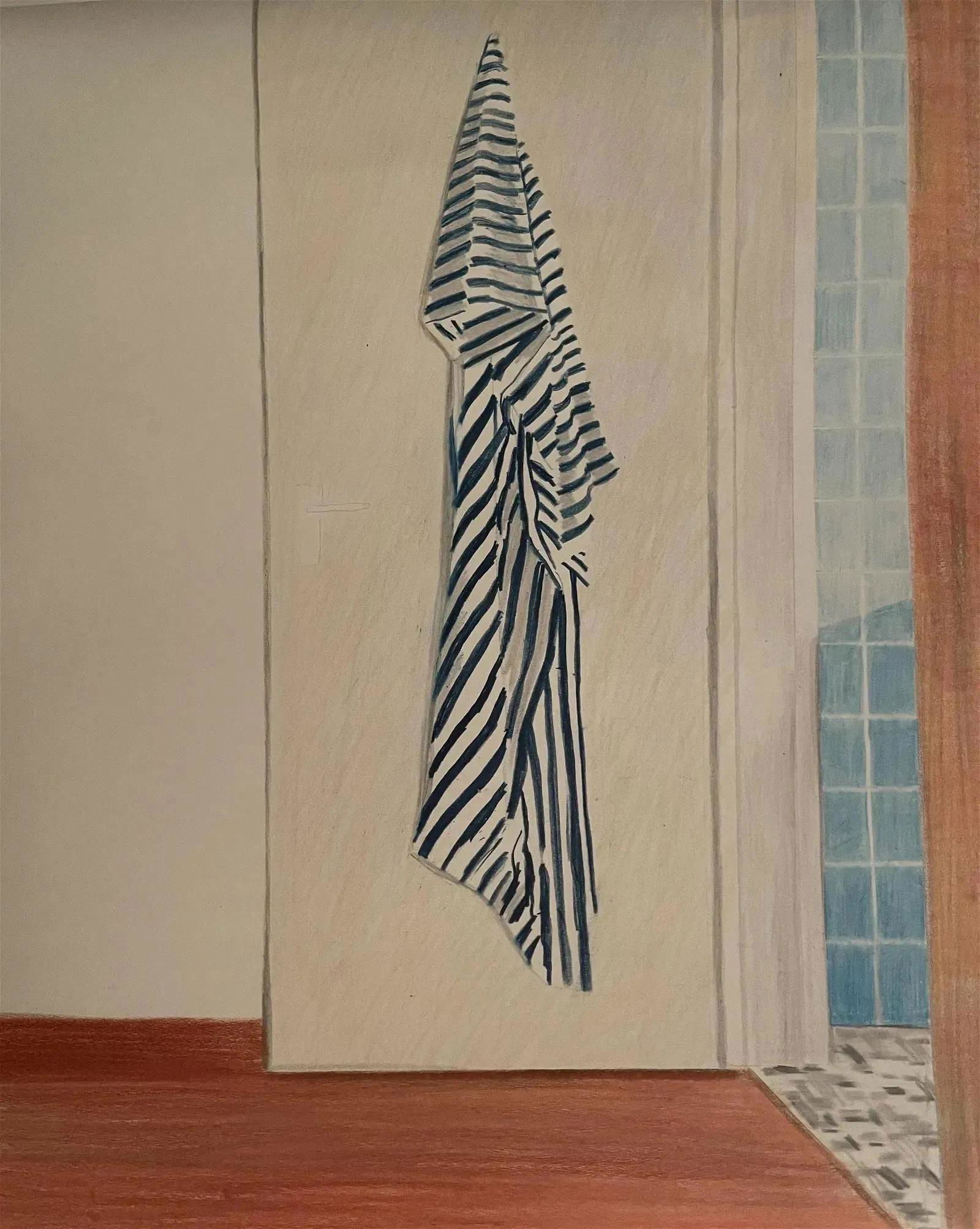 David Hockney "Park Hotel Munich, 1971" Offset Lithograph (1 of 5)