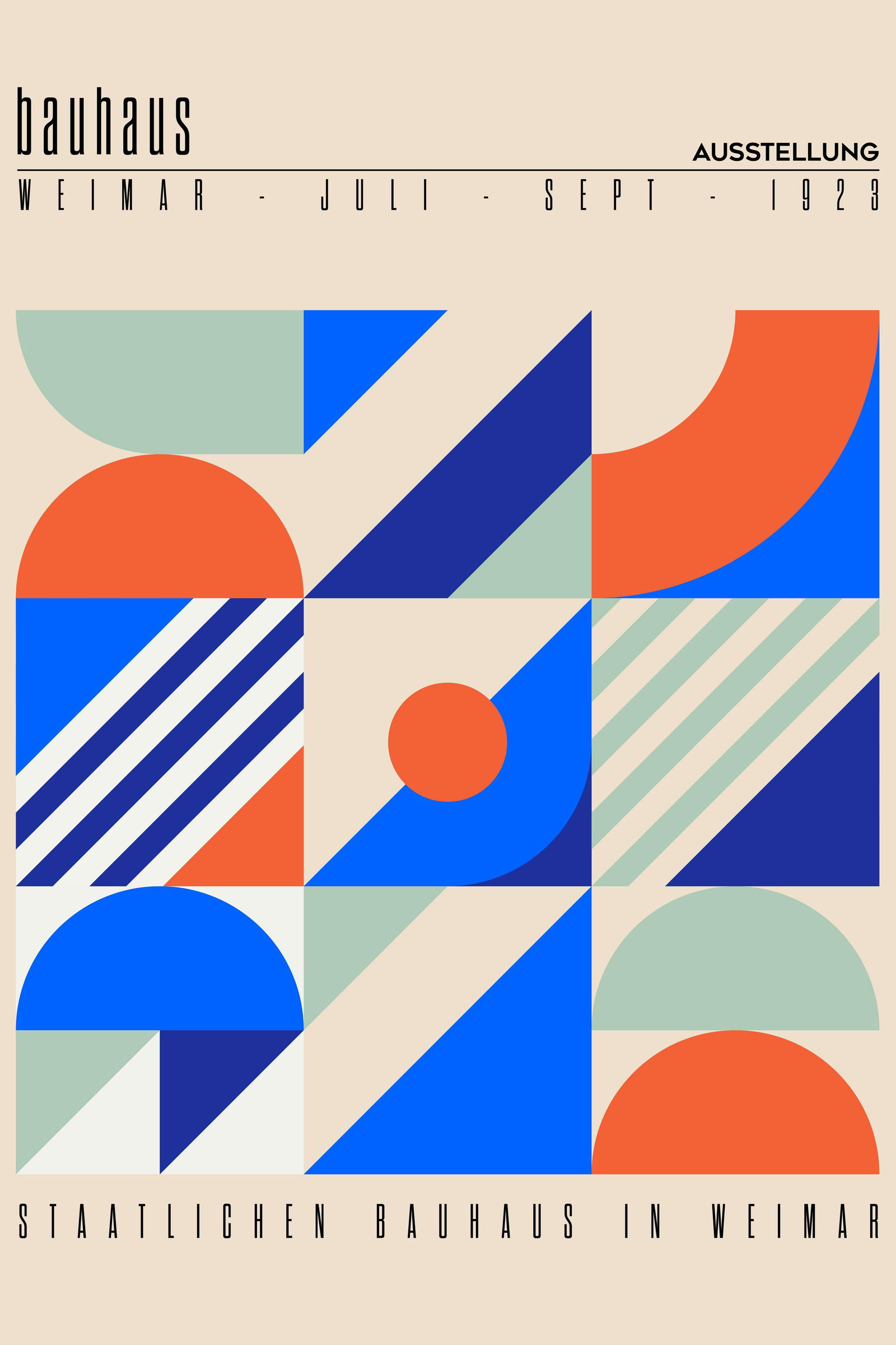 Bauhaus School "1923" Print (1 of 1)