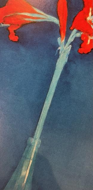 Piet Mondrian "Red Amaryllis" Print. (1 of 6)