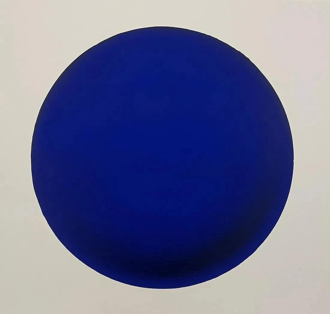 Yves Klein "Blue Circle" Serigraph (1 of 1)