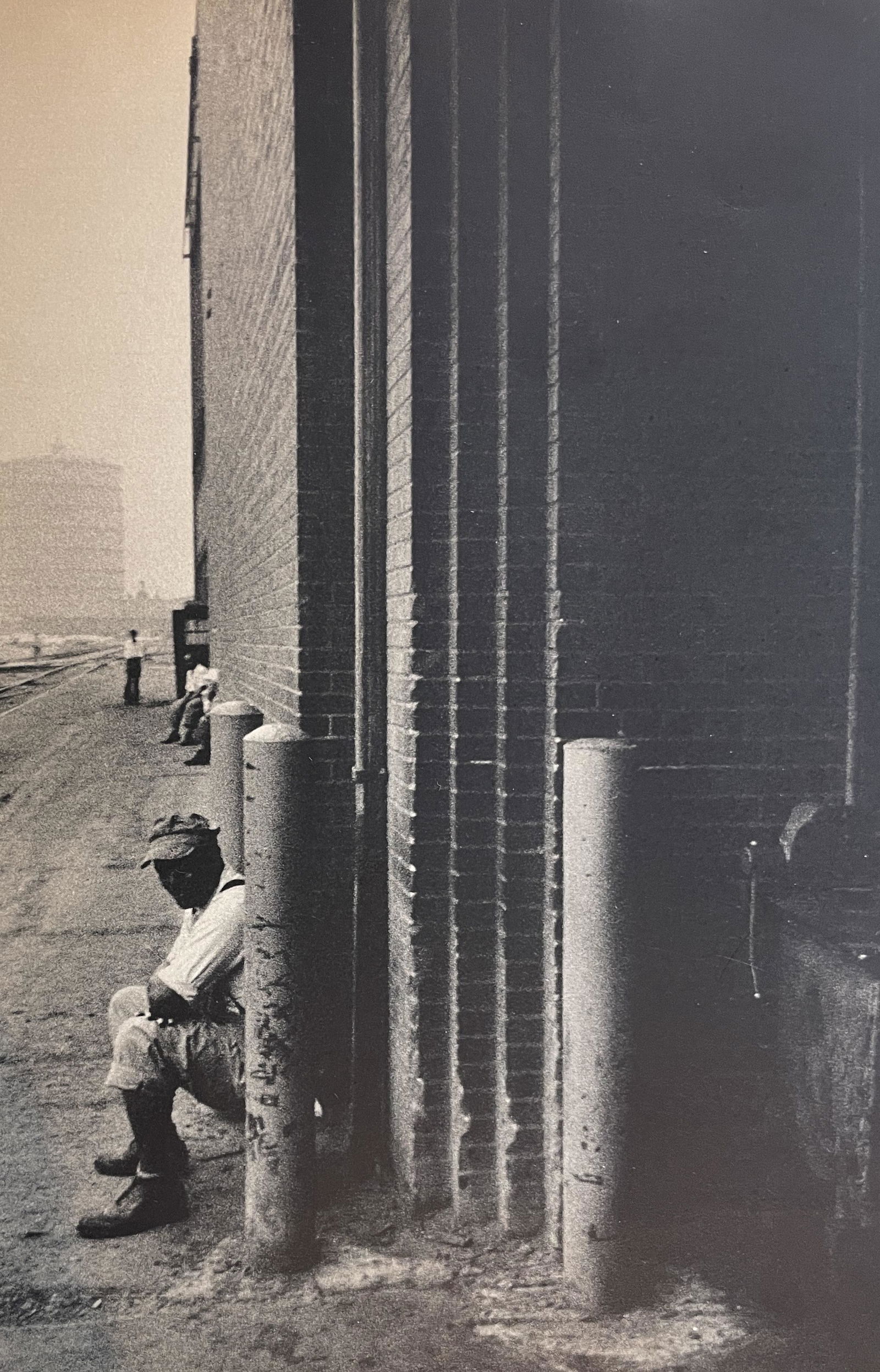Robert Frank "Factory, Detroit" Print: Robert Frank (1924-2019) was a Swiss-American photographer and filmmaker who is widely recognized as one of the most influential photographers of the 20th century. His most famous work is the book "Th