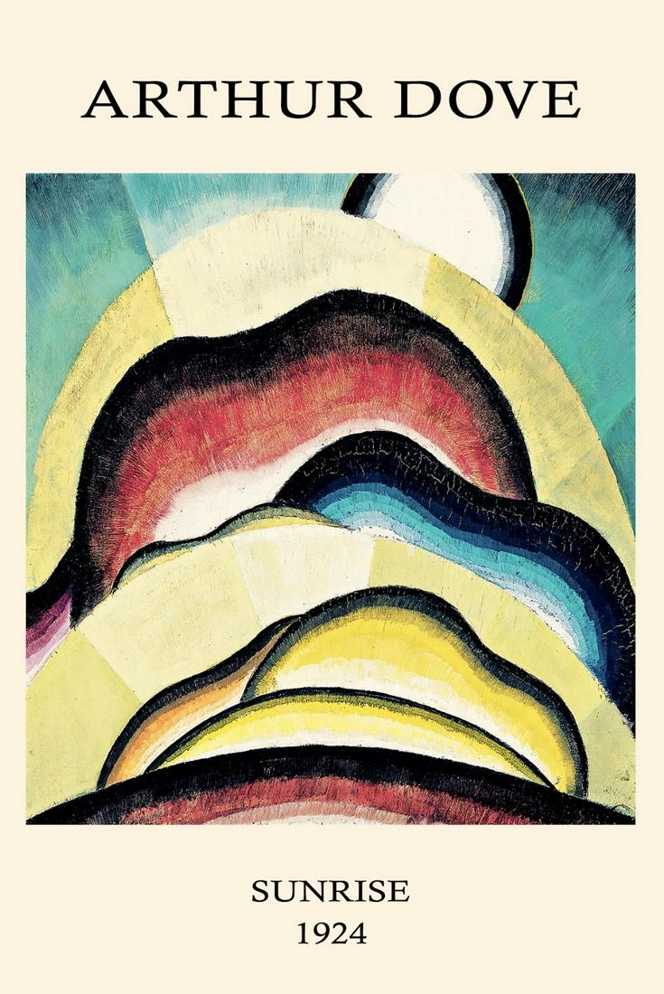 Arthur Dove "Sunrise, 1924" Print (1 of 1)