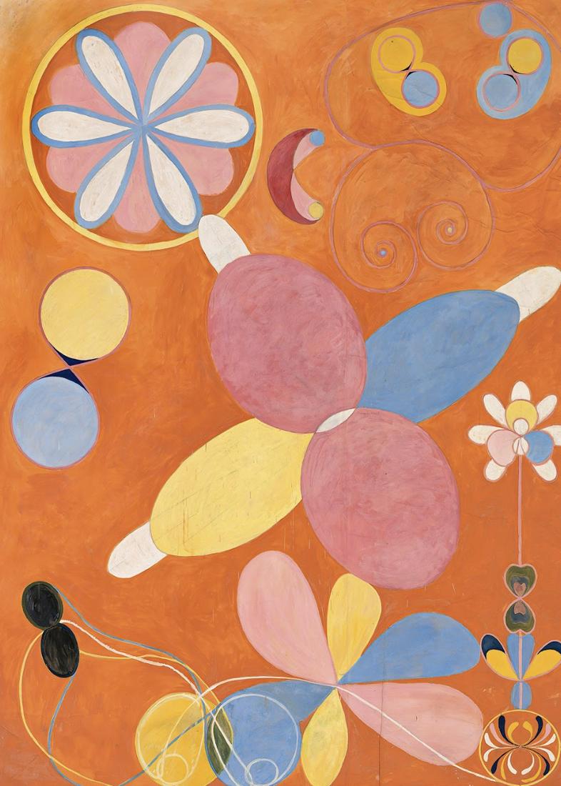 Hilma Af Klint "The Ten Largest, No 4, Youth" Print (1 of 1)