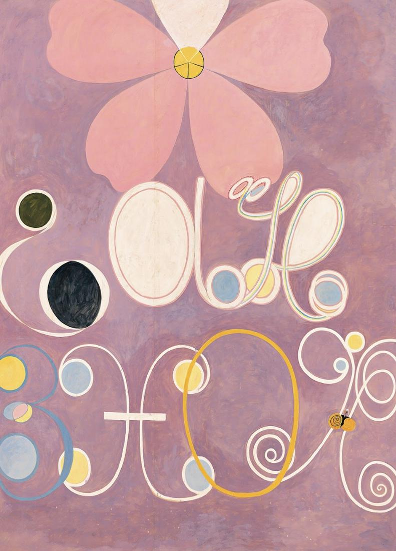 Hilma Af Klint "The Ten Largest, No 5, Adulthood" Print (1 of 1)