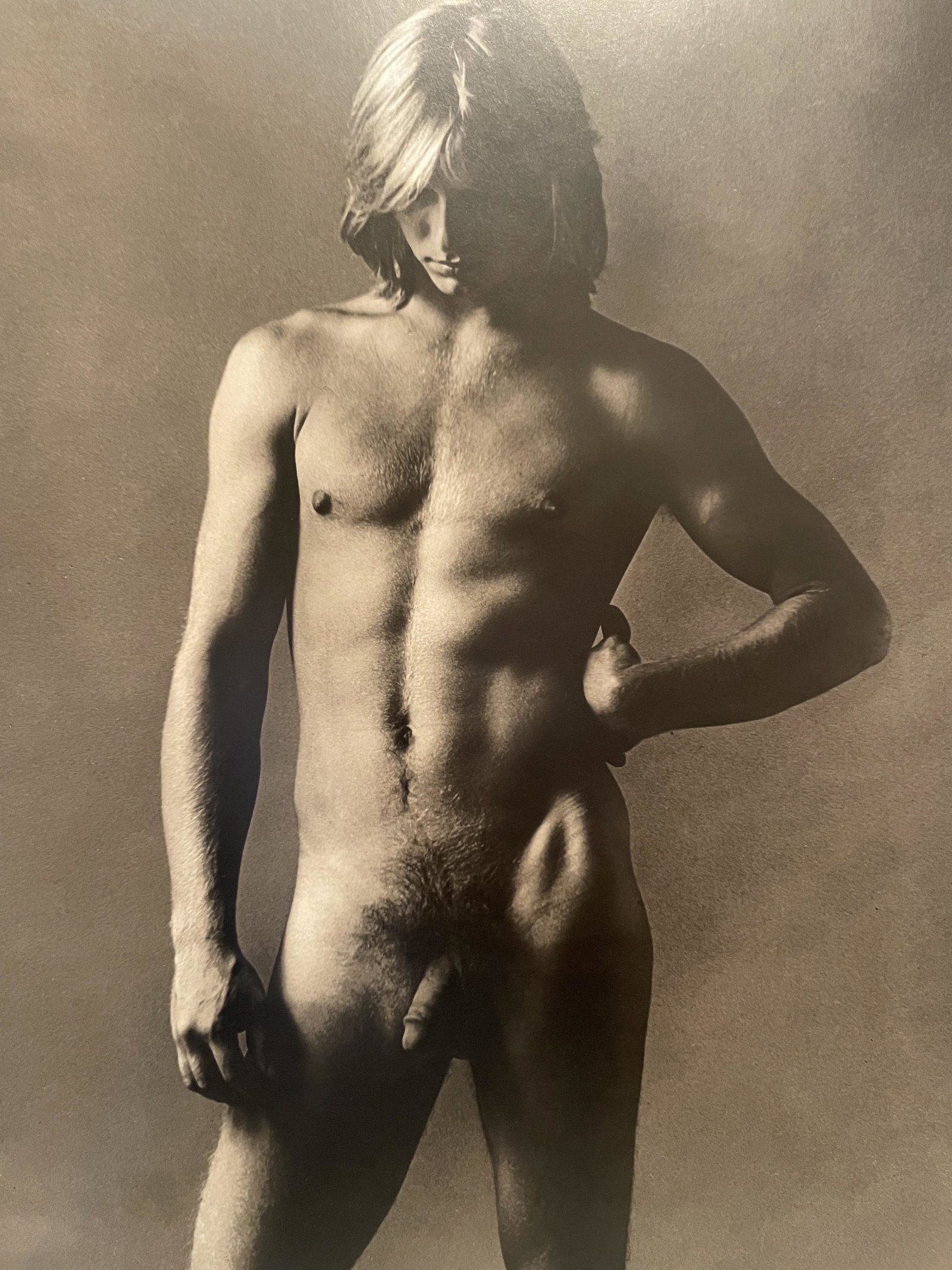 Ken Haak "Nude" Print: Ken Haak "Nude" Print Printed circa 1980s. Measures 13.25 x 10.4.