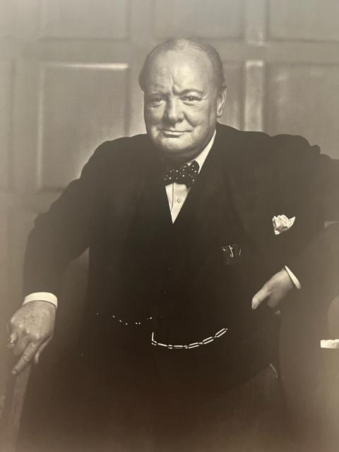Yousuf Karsh "Winston Churchill" Print. (1 of 6)
