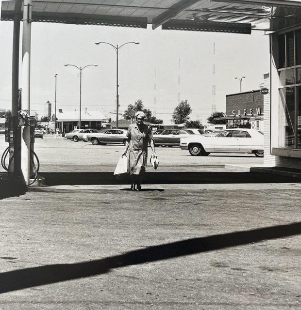 Robert Adams "Federal Boulevard, Denver" Print.: Robert Adams (1937-1997): Robert Adams was an American photographer who is known for his black-and-white photographs of the American West, particularly the landscapes of Colorado and Oregon. His work