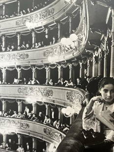 Alfred Eisenstaedt "La Scala" Print.: Alfred Eisenstaedt was a German-born American photographer, widely known for his career as a photojournalist and his contributions to the field of documentary photography. He was born on December 6, 1