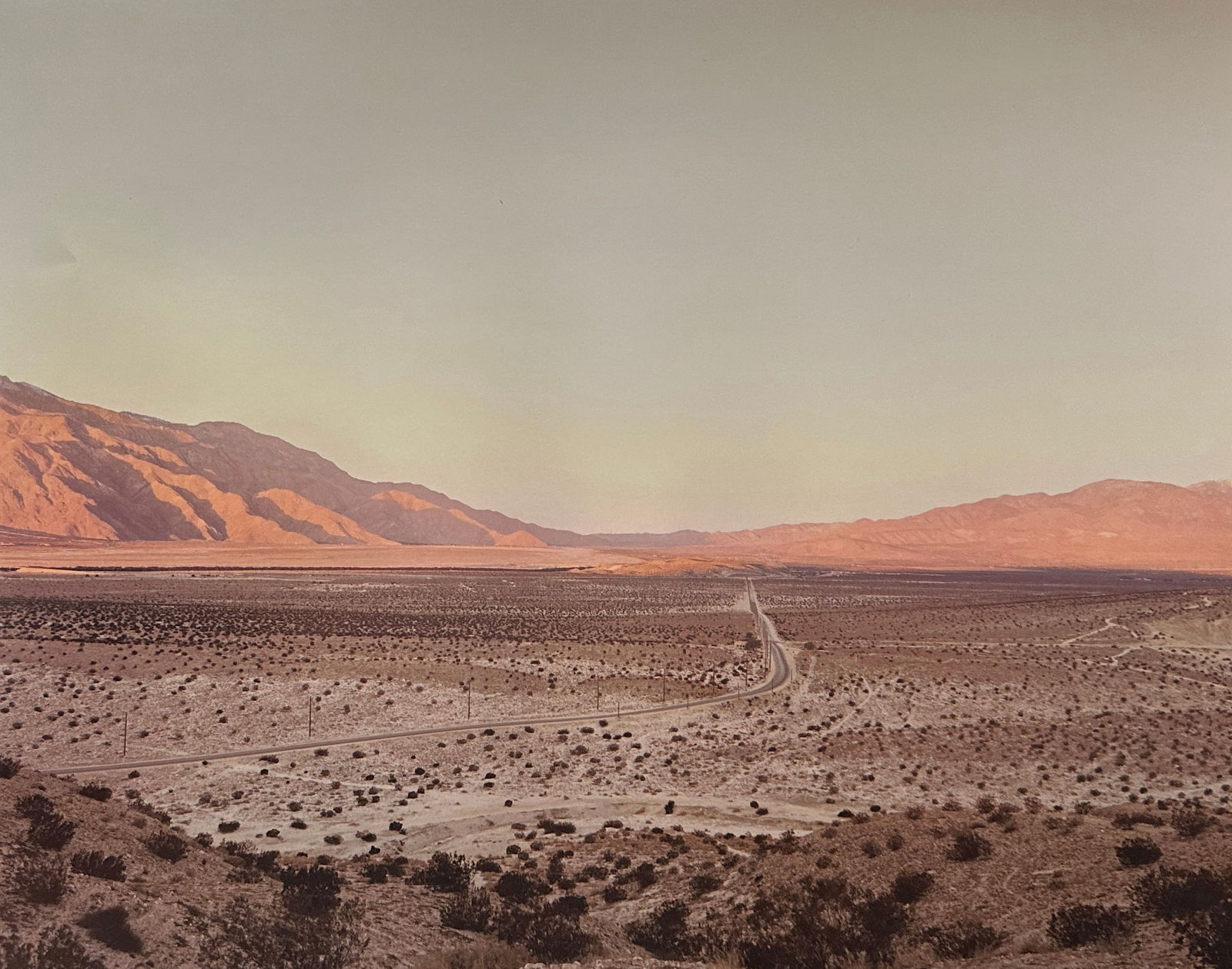 Richard Misrach "San Gorgonio Pass 1981" Print. (1 of 6)
