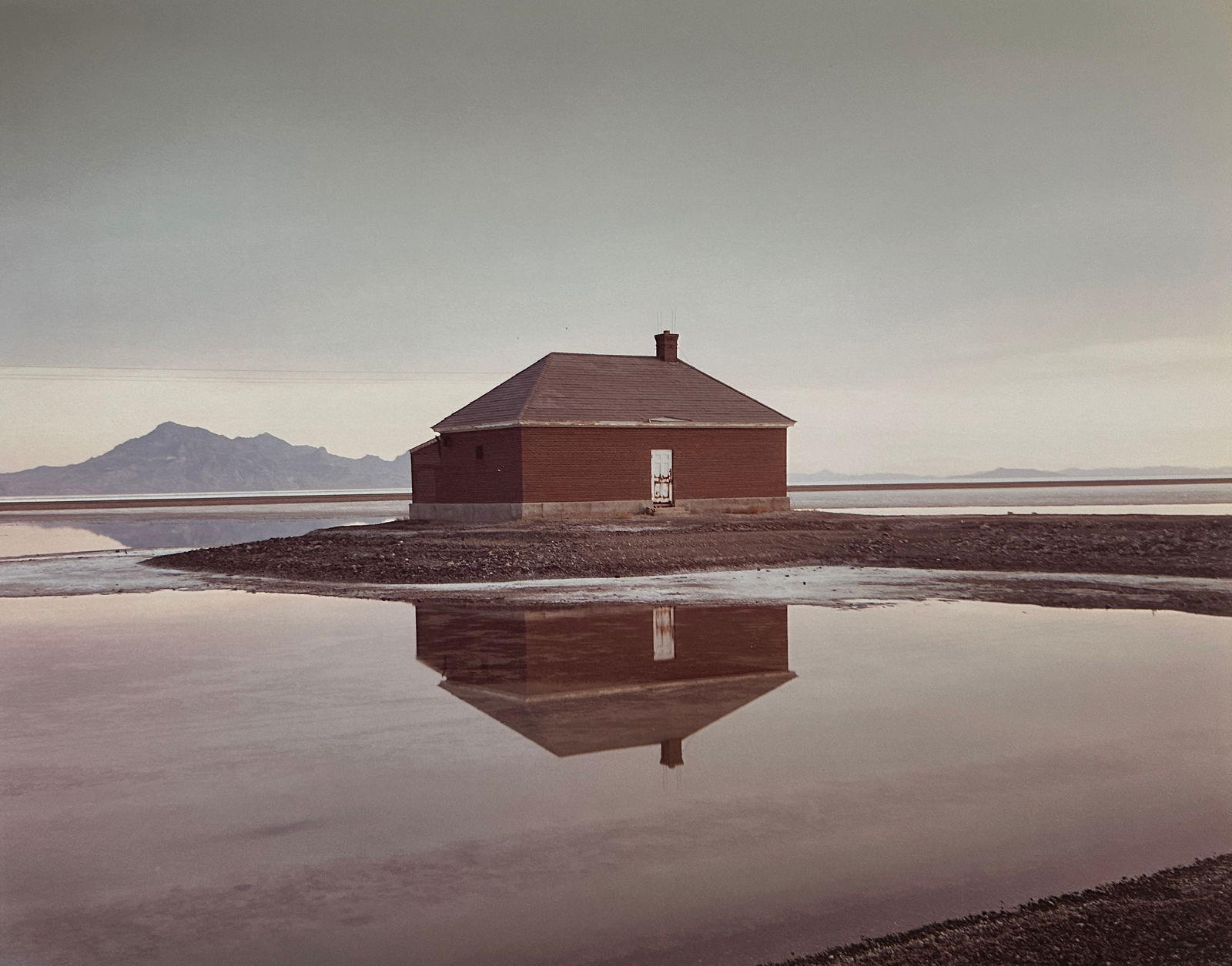 Richard Misrach "Brick Building, Utah 1991" Print. (1 of 6)