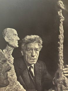 Yousuf Karsh "Alberto Giacometti" Print.: Yousuf Karsh was an Armenian-Canadian portrait photographer. He was born on December 23, 1908, in Mardin, Ottoman Empire (now Turkey), and passed away on July 13, 2002, in Boston, Massachusetts, Unite