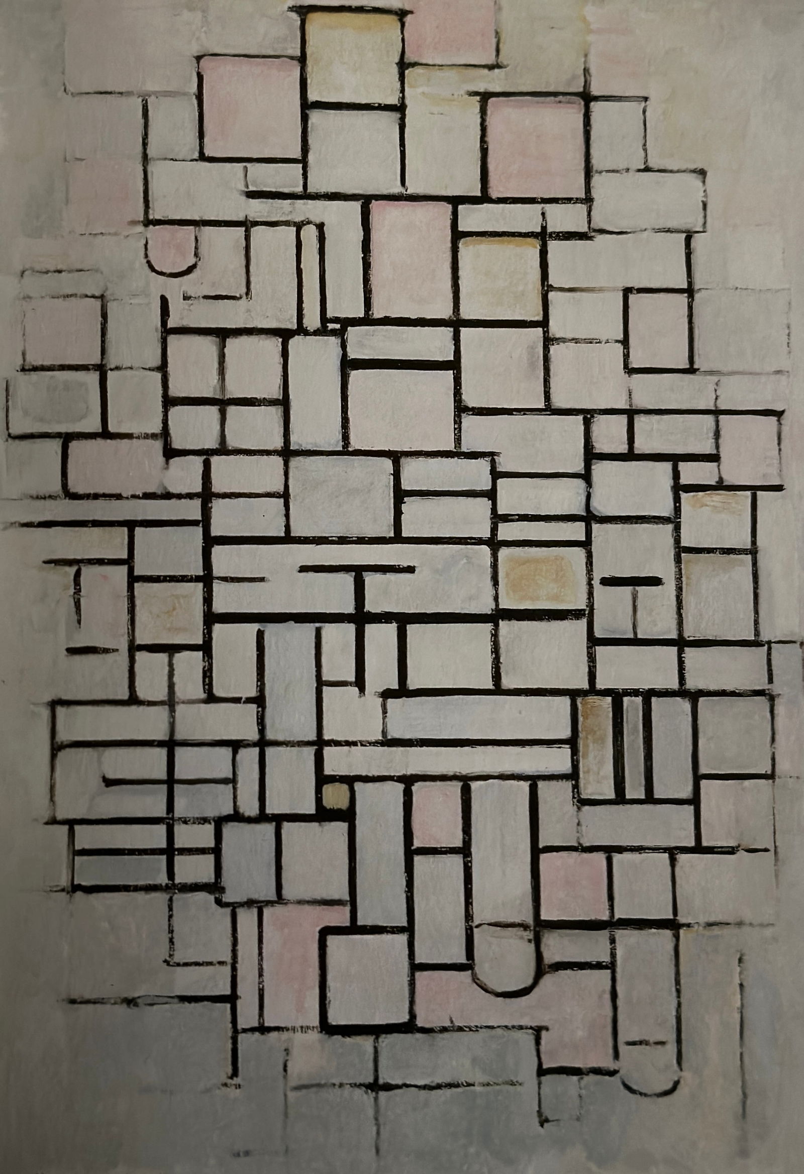 Piet Mondrian "Composition No. IV, 1914" Print. (1 of 6)