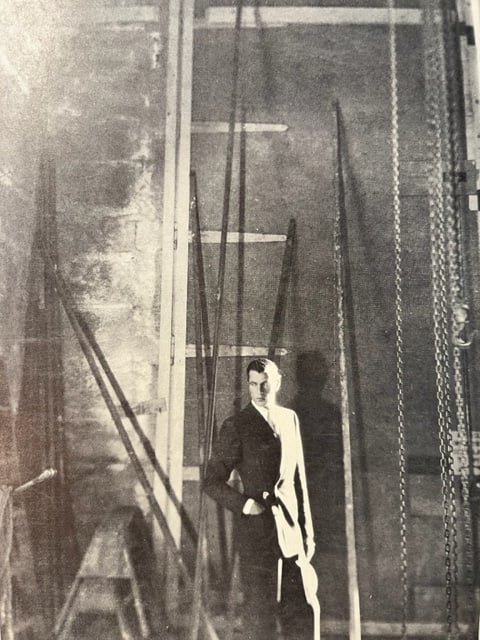 Cecil Beaton "Gary Cooper" Print.: Cecil Beaton (1904-1980) was a renowned English photographer, costume designer, and stage and film designer. He is widely recognized for his exceptional talent and contributions in the fields of fashi