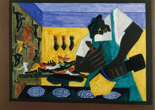 Jacob Lawrence "The Shoemaker, 1945" Print (1 of 1)
