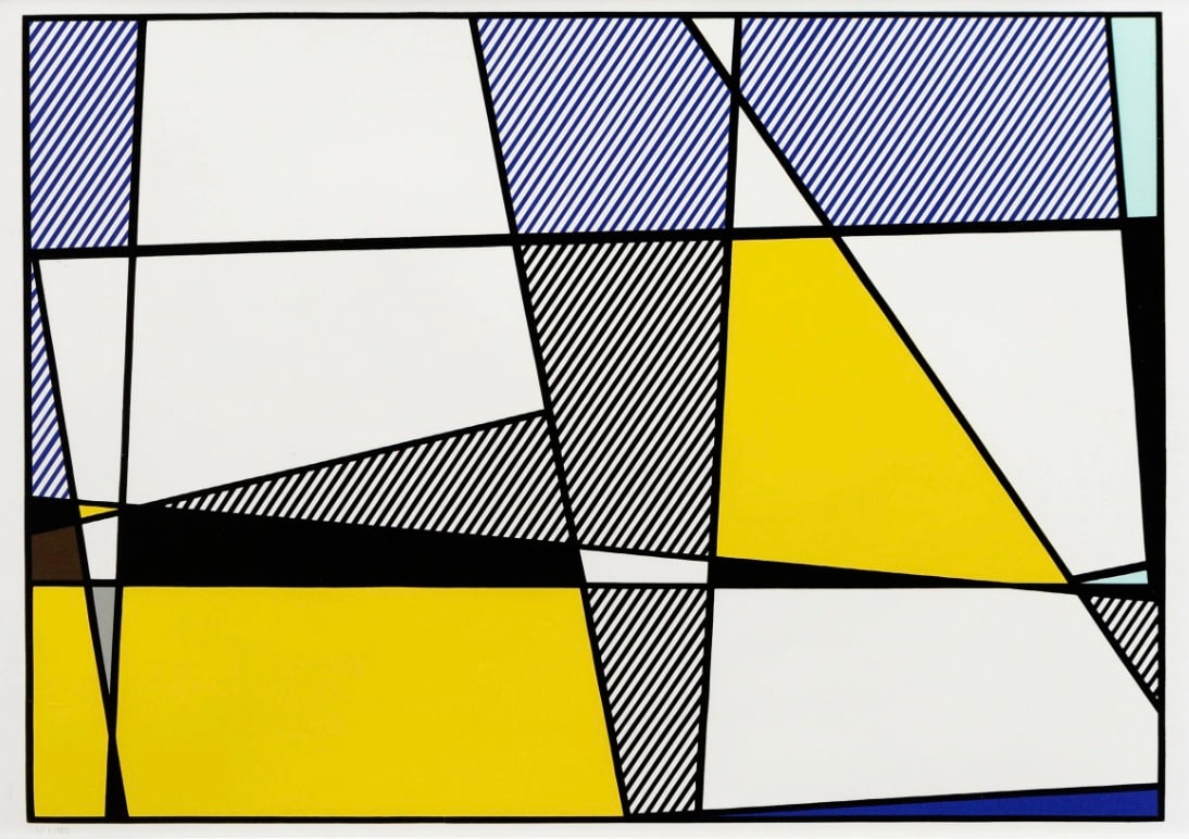 Roy Lichtenstein "Cow Going Abstract" Print (1 of 1)
