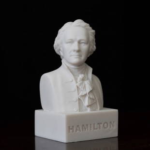 Alexander Hamilton Bust: Alexander Hamilton was one of the Founding Fathers of the United States and a prominent figure in American history. Here's an overview of Alexander Hamilton and his contributions:1. Early Life and Edu