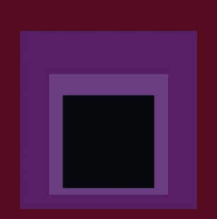 Joseph Albers Homage to the Square "Purple" Offset Lithograph: Josef Albers, a German-born American artist and educator, stands as a pivotal figure in the realm of modern art and color theory. His tenure at the Bauhaus, a renowned center of artistic innovation, k