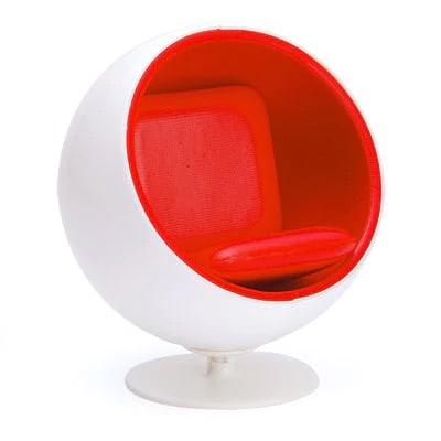 Eero Aarnio Ball Chair Desk Display (1 of 4)