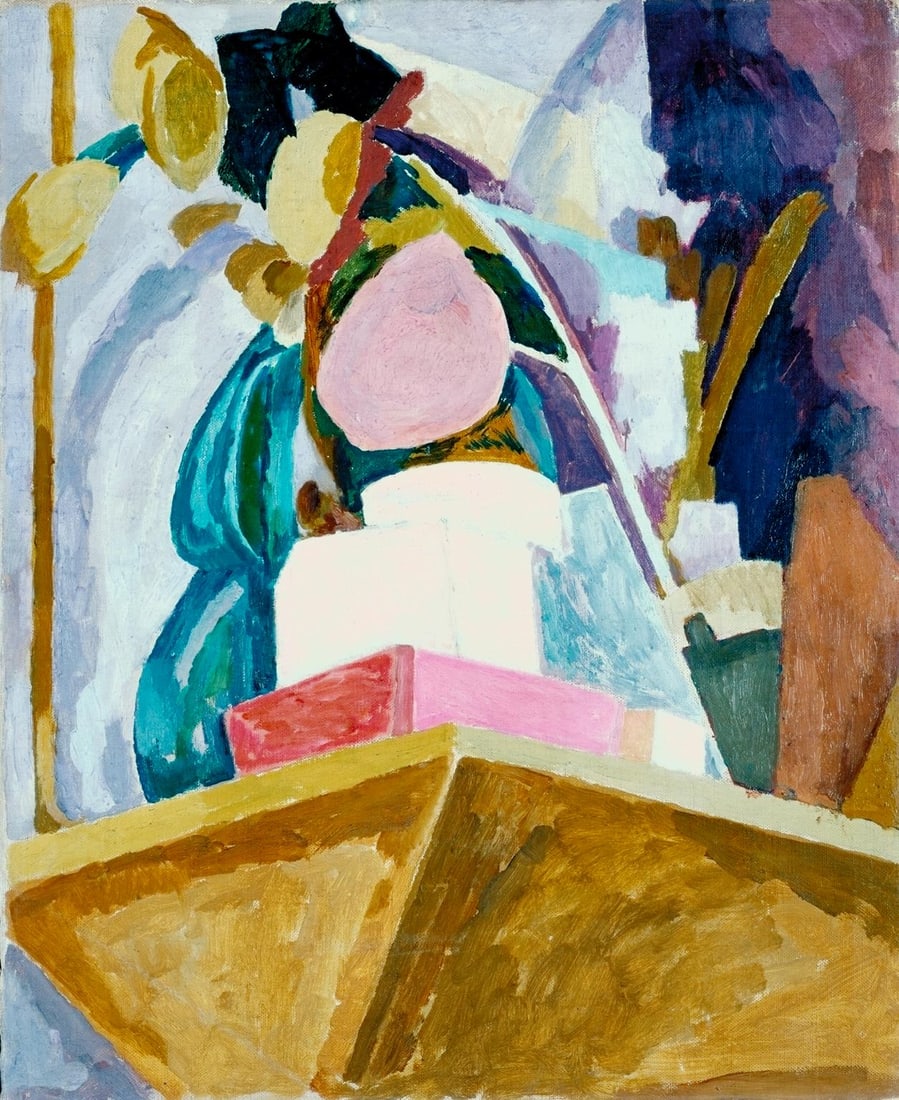 Vanessa Bell "Still Life, Corner of a Mantelpiece, 1914" Print (1 of 1)