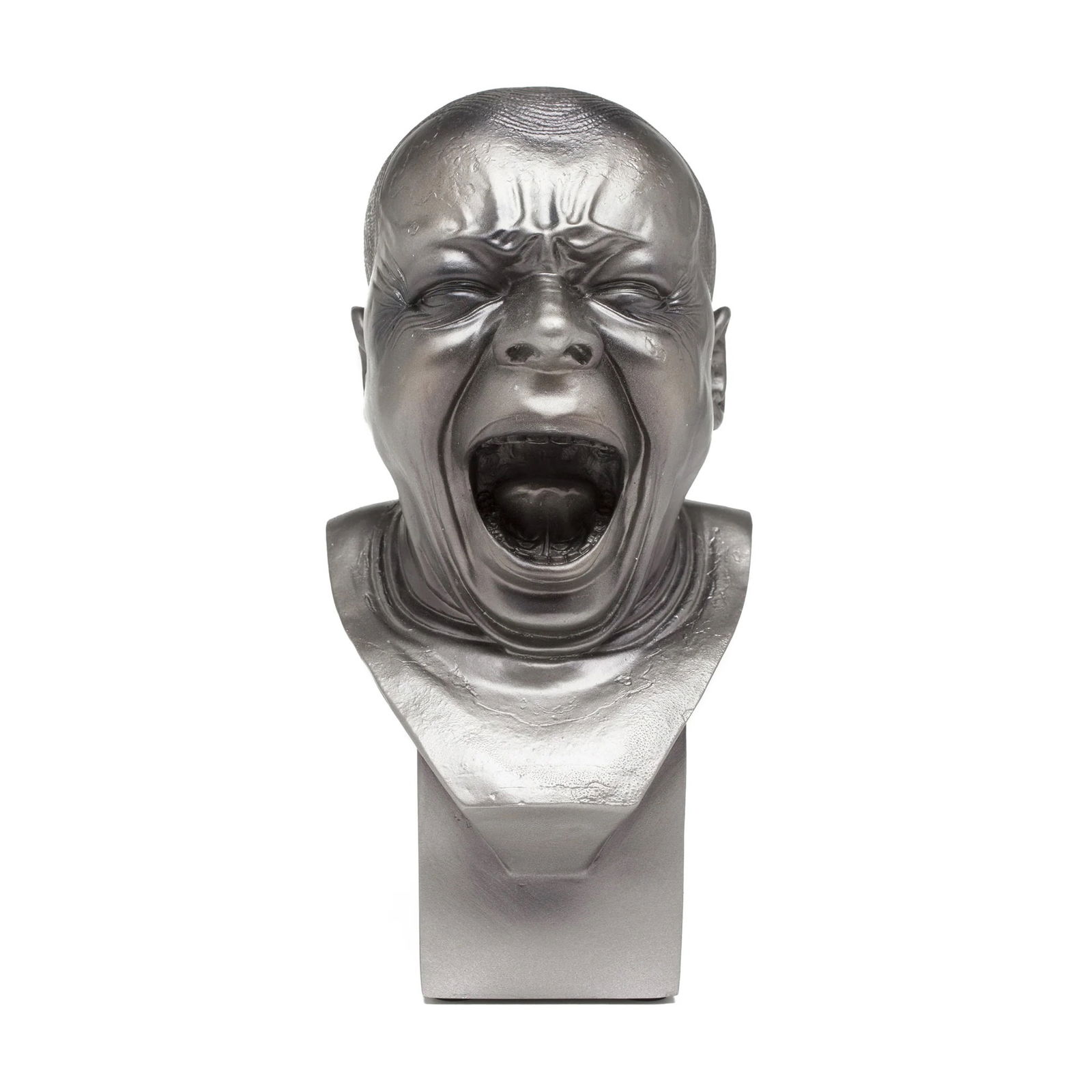 Franz Xaver Messerschmidt "The Yawner" Sculpture: Franz Xaver Messerschmidt (1736-1783) was an Austrian sculptor known for his remarkable and psychologically intense character heads, which are among the most distinctive works of Neoclassical sculptur