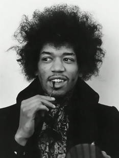Jimi Hendrix "Untitled" Print: Jimi Hendrix was an American guitarist, singer, and songwriter who is widely regarded as one of the most influential musicians of the 20th century. He was born on November 27, 1942, in Seattle, Washin