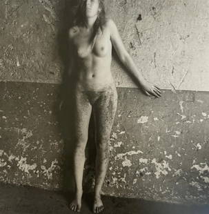 Francesca Woodman "Untitled, Rome, 1977" Print: Francesca Woodman was a talented American photographer known for her unique and hauntingly evocative black-and-white self-portraits and other photographic works. Her life and career were tragically br