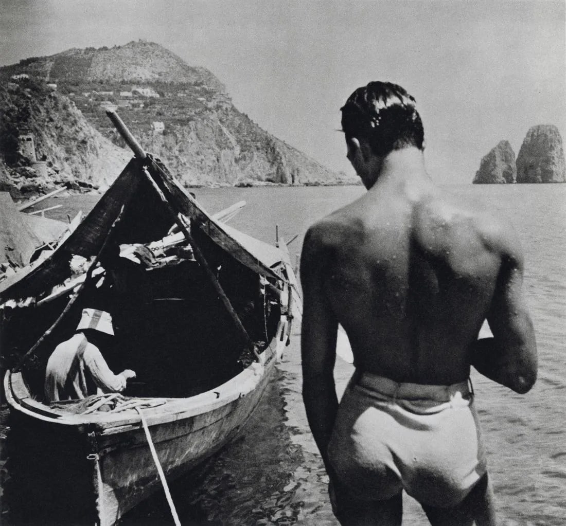HERBERT LIST "Capri, Italy, 1936"Print: Herbert List (1903-1975) was a German photographer known for his contributions to the worlds of fine art and documentary photography. His work is characterized by its humanistic approach, focusing on
