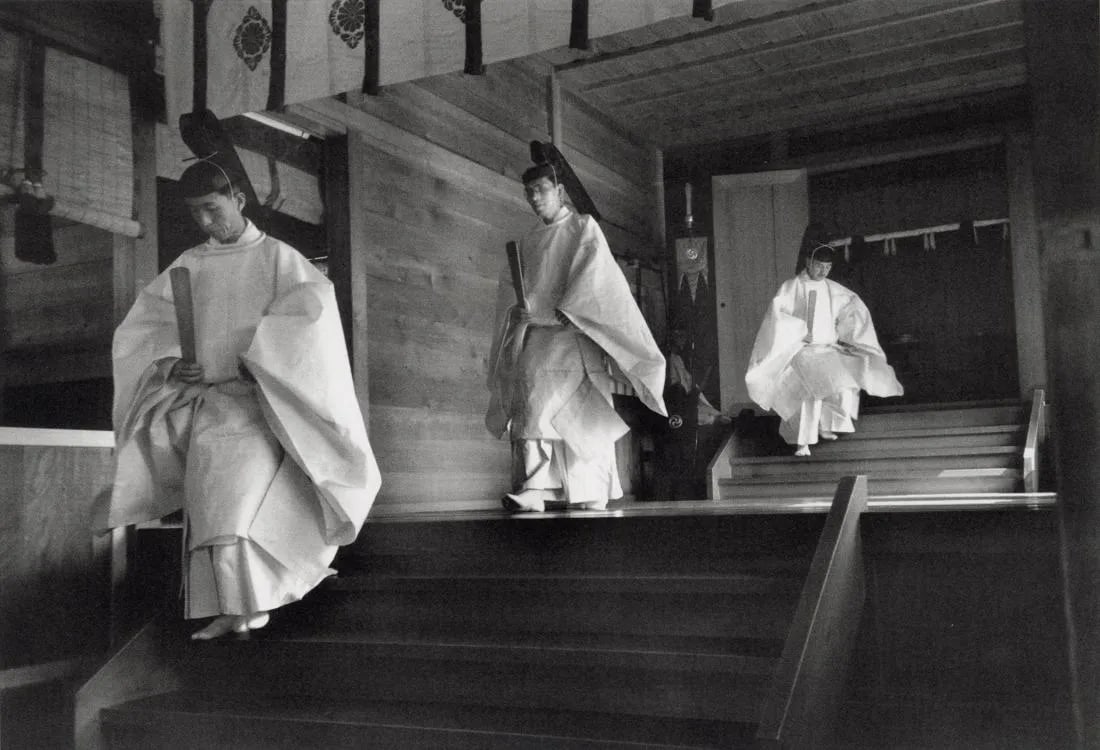 WERNER BISCHOF "Shinto Priests, Tokyo, Japan, 1951"Prinrt (1 of 1)