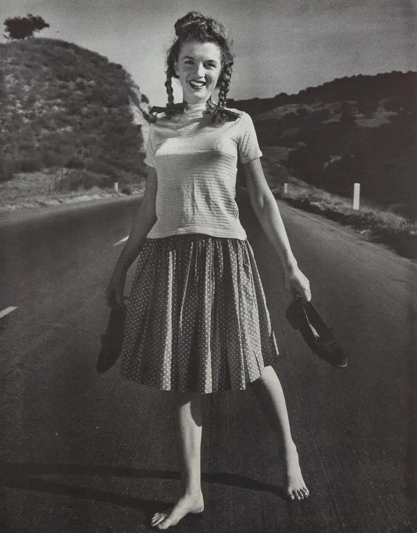 ANDRE DE DIENES "Marilyn Monroe (Norma Jean)"Print (1 of 1)