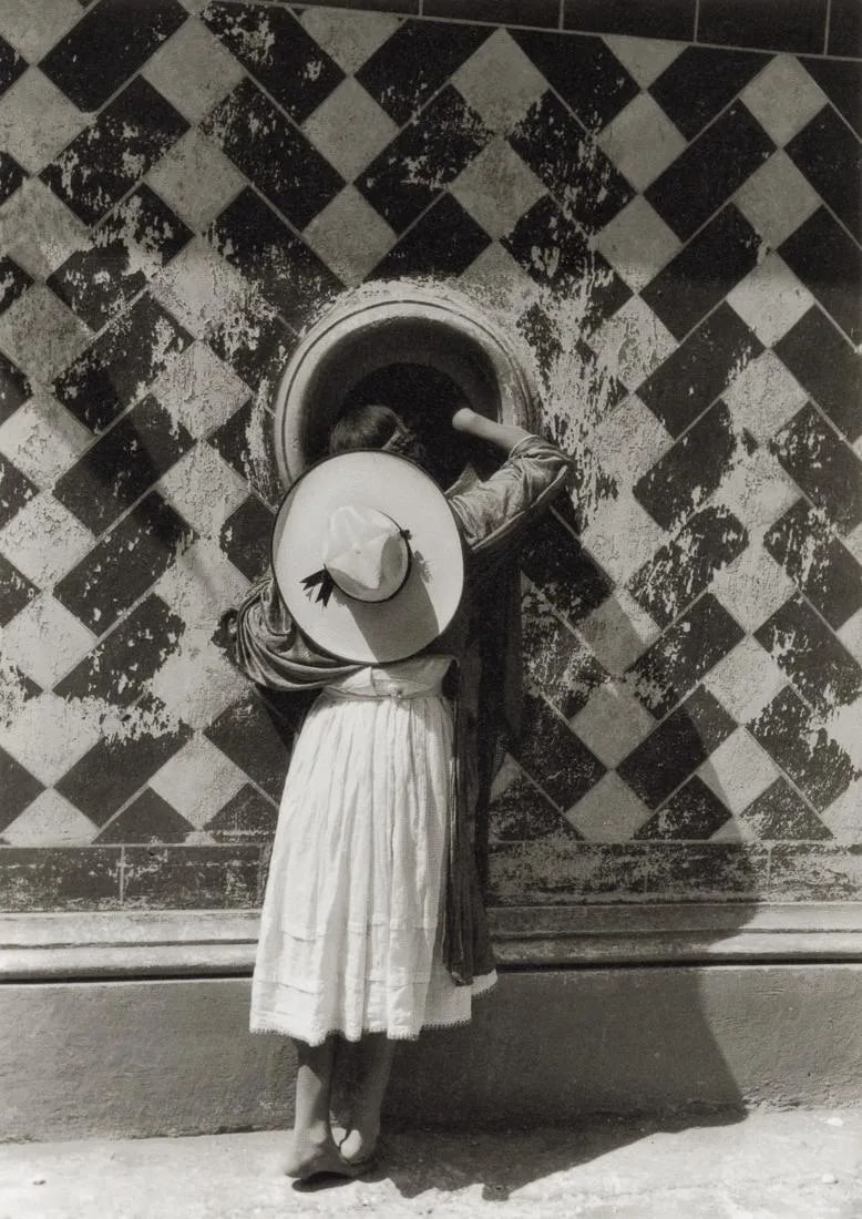 MANUEL ALVAREZ BRAVO "Daughter of the Dancers, 1933" Print: Manuel Ãlvarez Bravo was a prominent Mexican photographer known for his contributions to the world of fine art and documentary photography. "Daughter of the Dancers, 1933" refers to one of his photog