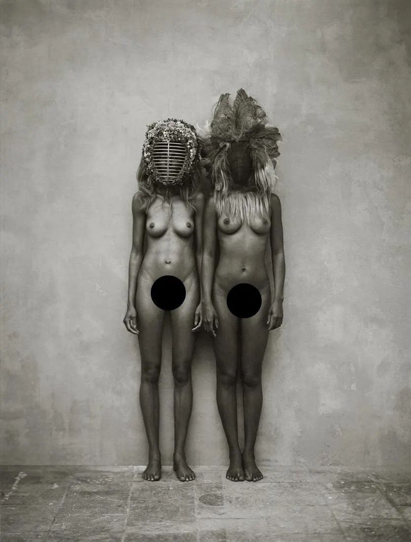 MARC LAGRANGE "Incognito" Print: Marc Lagrange was a Belgian photographer known for his elegant and often sensual fine art photography. "Incognito" likely refers to one of his works, but without more specific details, it's challengin