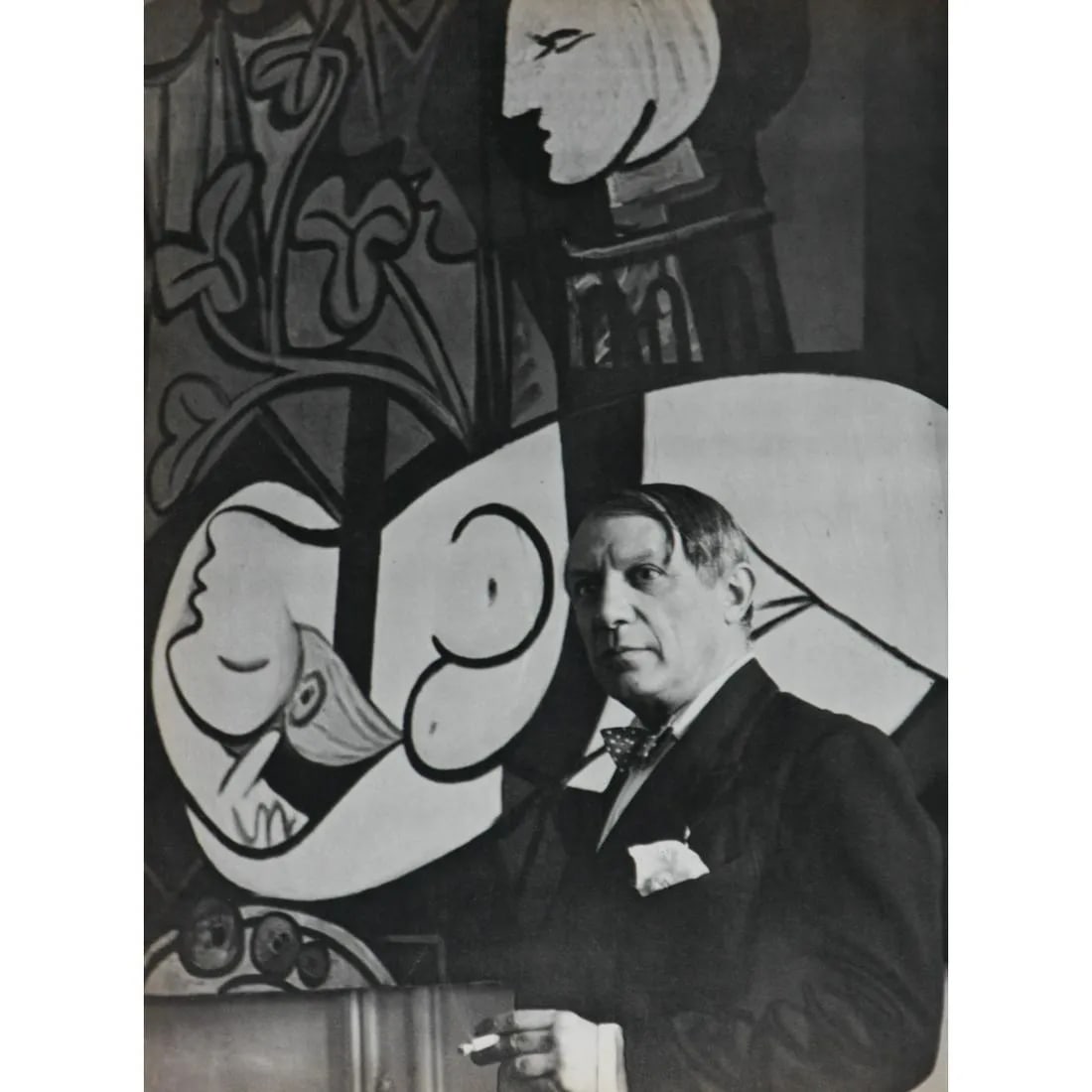 CECIL BEATON "Picasso 1933" Print: Cecil Beaton was a British photographer and designer known for his work in portrait photography. The mention of "Picasso 1933" likely refers to one of Beaton's portraits of the iconic Spanish artist P