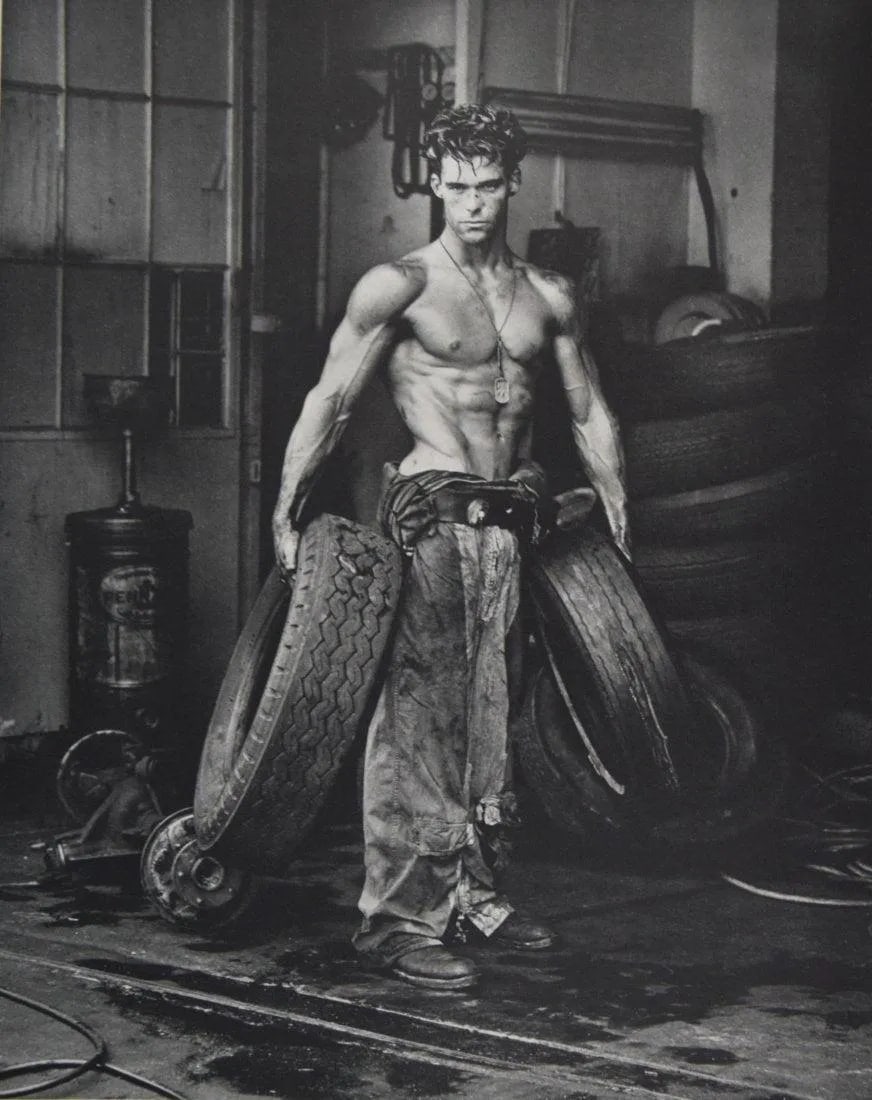 Herb Ritts "Fred with Tyres" Print (1 of 1)